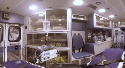 Explorez l’intérieur d’une ambulance et découvrez en plus sur la prise en charge des patients